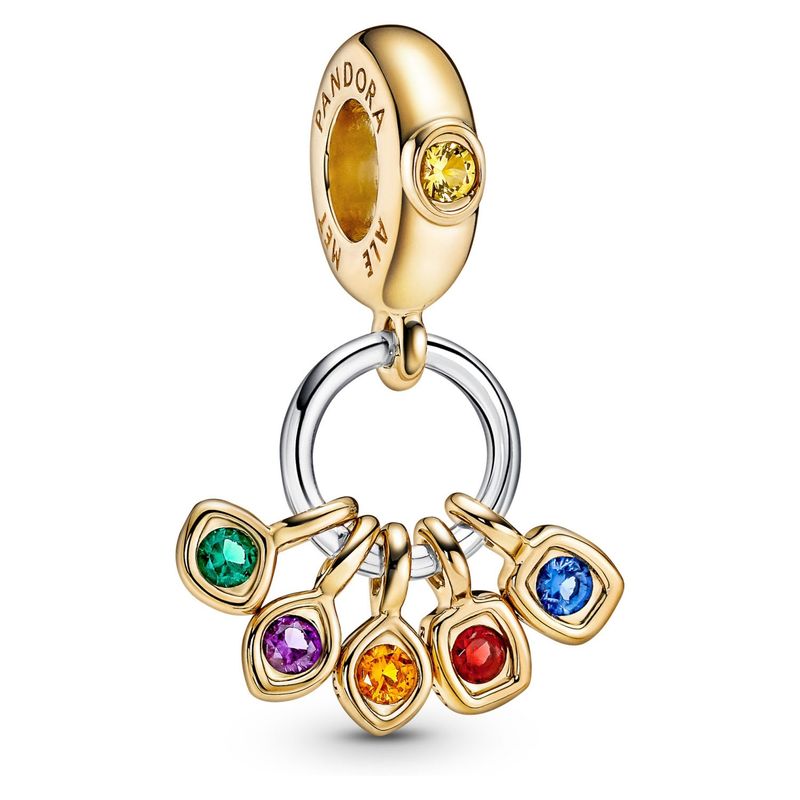 PANDORA - Charm Colgante Gemas Del Infinito Los Vengadores De Marvel Mujer Pandora