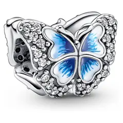 PANDORA - Charm Mariposa Azul Reluciente Mujer