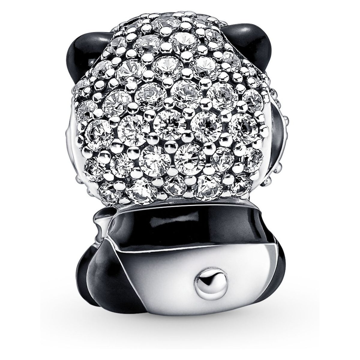 PANDORA - Charm Panda Tierno Reluciente De Plata Mujer Pandora