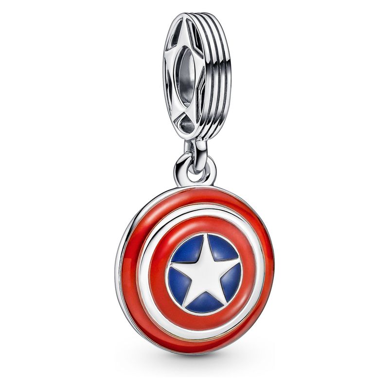 PANDORA - Charm Escudo Capitan America The Avengers Marvel Mujer Pandora