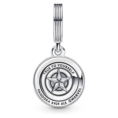 Imagen 2 del producto Charm Escudo Capitan America The Avengers Marvel Mujer