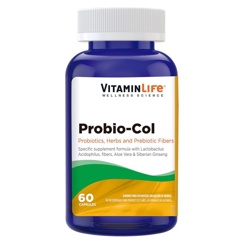 VITAMIN LIFE - Vitamin Life Probiocol X60Capsulas