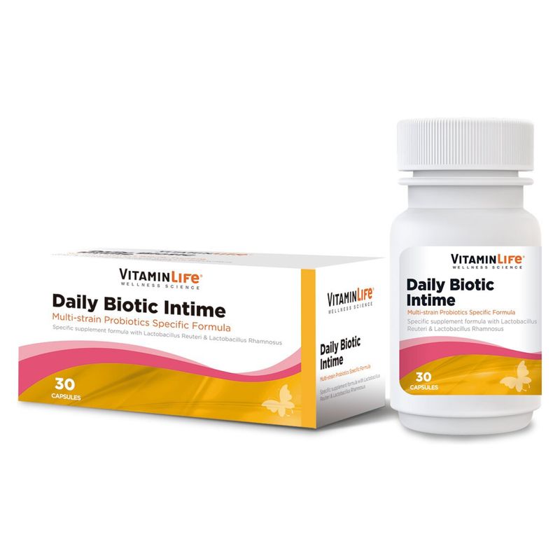 VITAMIN LIFE - Vitamin Life Daily Biotic Intime X30Capsulas
