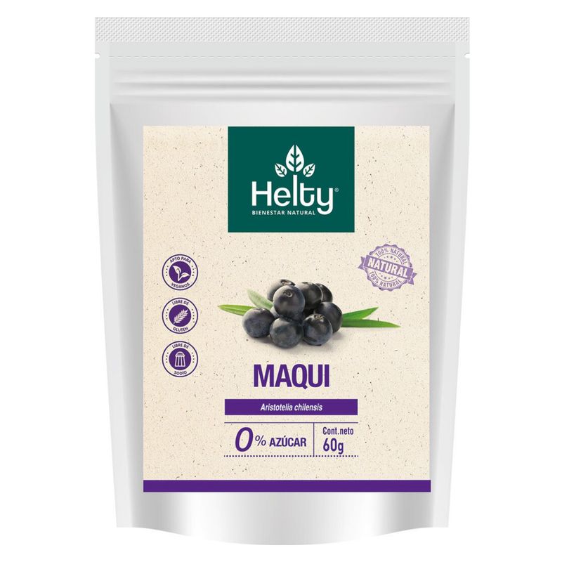 HELTY - Helty Maqui Organico Polvo X60Gr