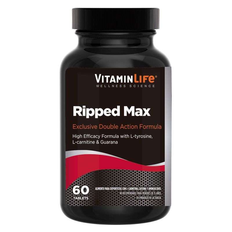 VITAMIN LIFE - Vitamin Life Ripped Max X60Capsulas