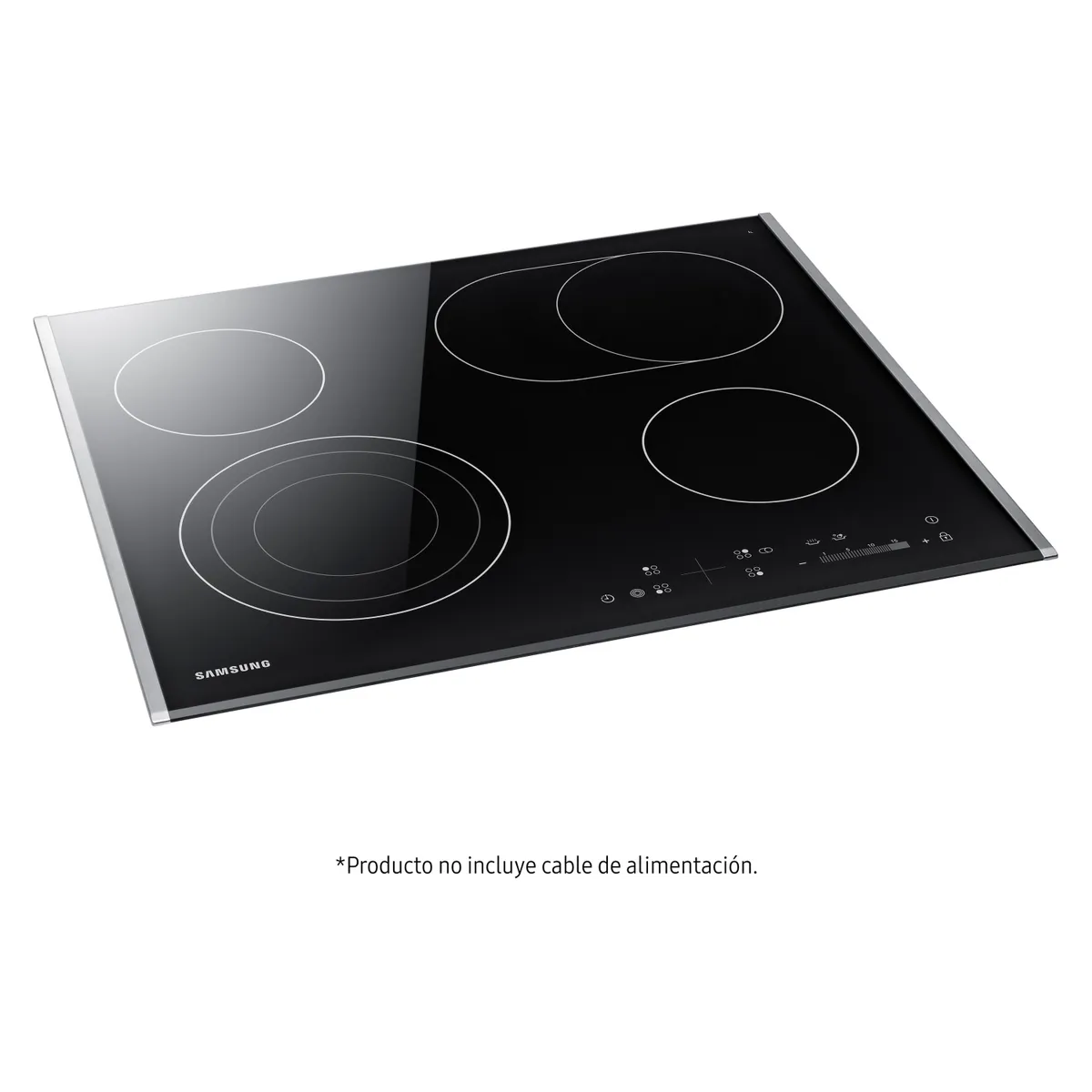 SAMSUNG - Encimera Vitrocerámica Samsung Control De Temperatura Intuitivo, Ctr264Kc01/Bg