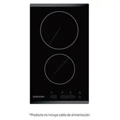 SAMSUNG - Encimera Vidrio Cerámico Con Control Touch, Ctr432Nb02/Zs