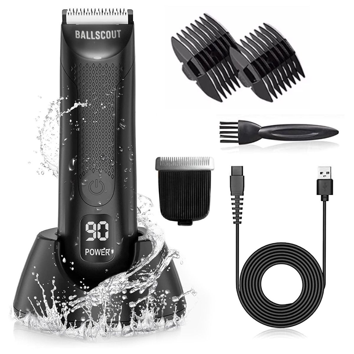 LINKON - Afeitadora Inalambrica Resiste Agua Ballscout Kit