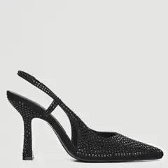 MANGO - Zapato Formal Mujer Negro