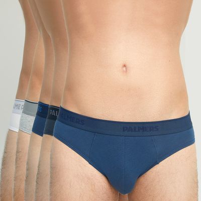 Imagen 1 del producto Pack de 5 Slip Algodón Hombre
