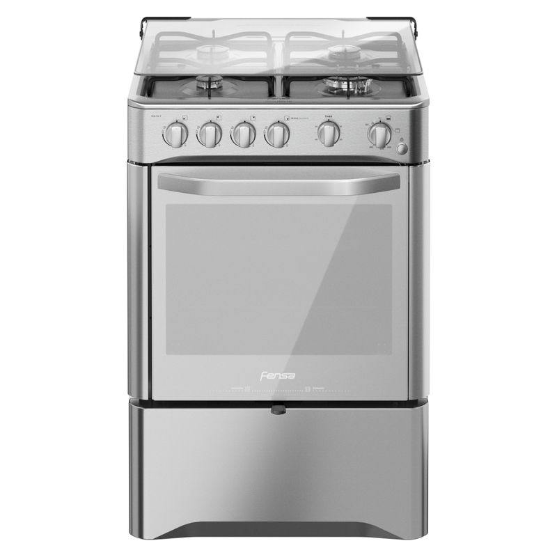 FENSA - Cocina Gas 4 Quemadores FCR 91+ T Fensa