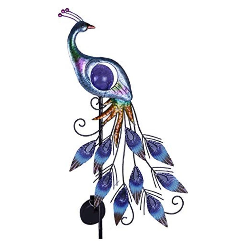  - Escultura Pavo Real Teresas Collections Con Luz
