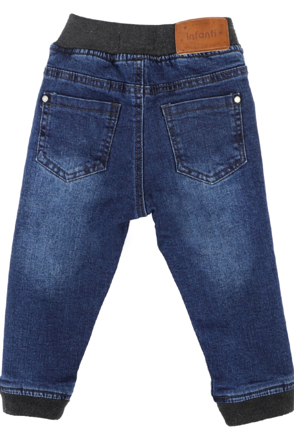 INFANTI - Pantalón Tiro Alto Algodón
