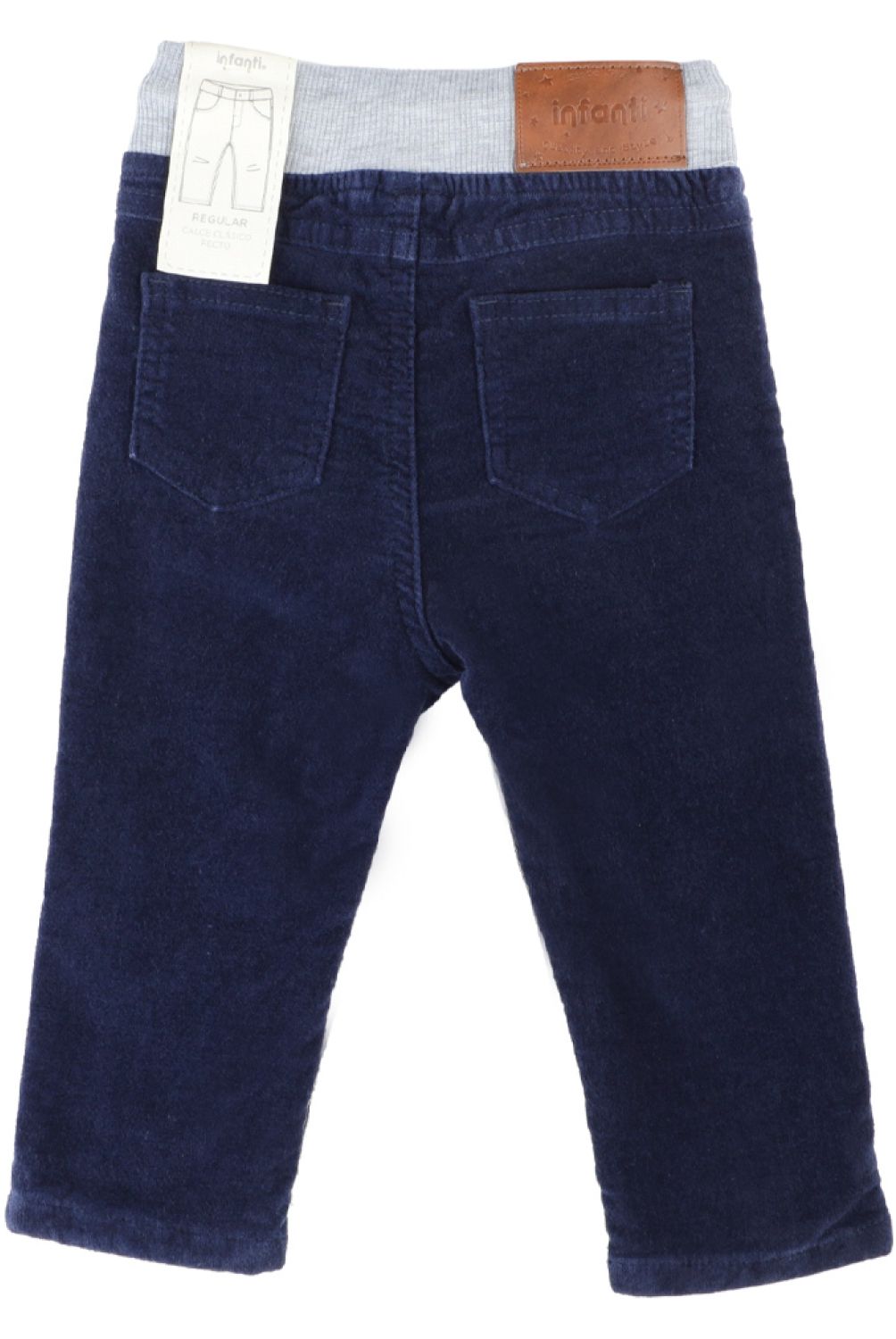 INFANTI - Pantalon Cotele Forest  Azul Niño