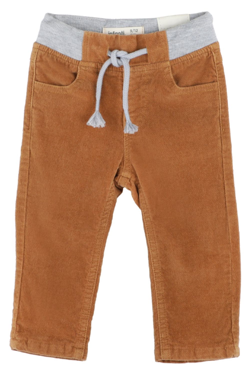 INFANTI - Pantalon Cotele Forest Mostaza Niño