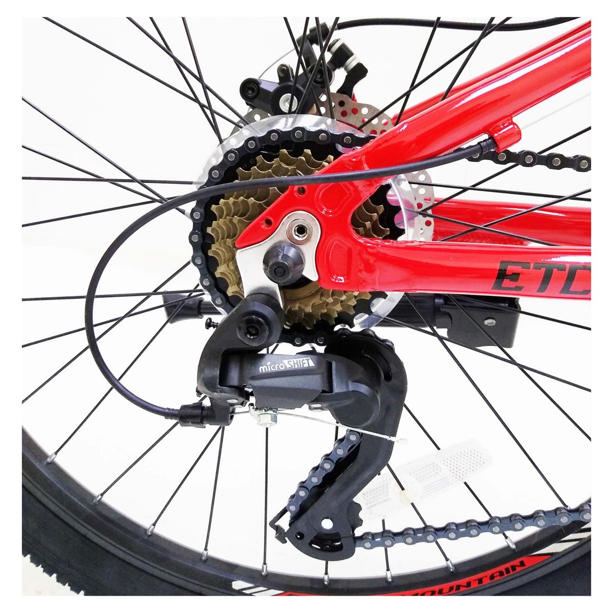 RADICAL MOUNTAIN - Bicicleta Radical Mountain 24 Disc Roja 2021