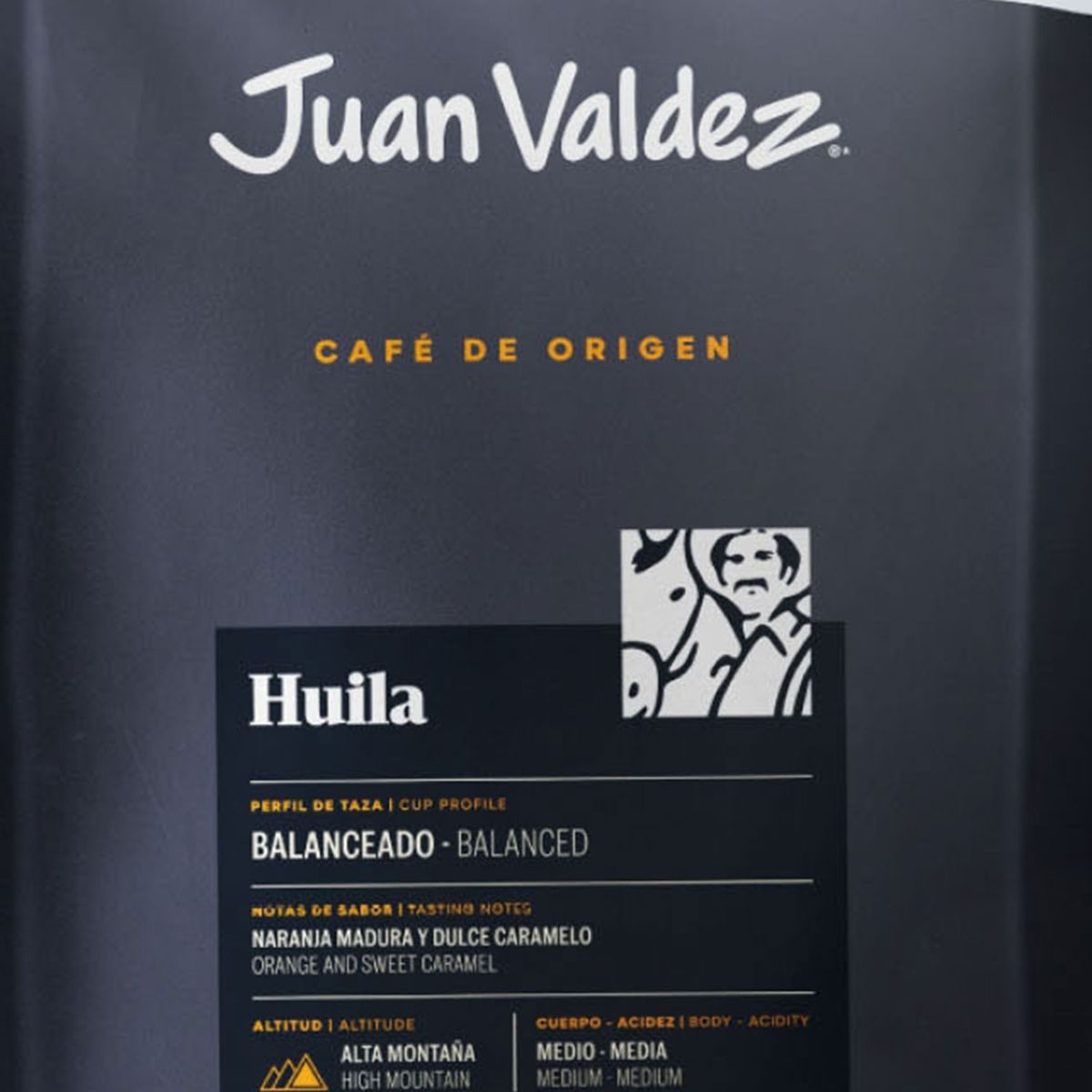 JUAN VALDEZ - Café De Grano Huila 454 Gr Juan Valdez