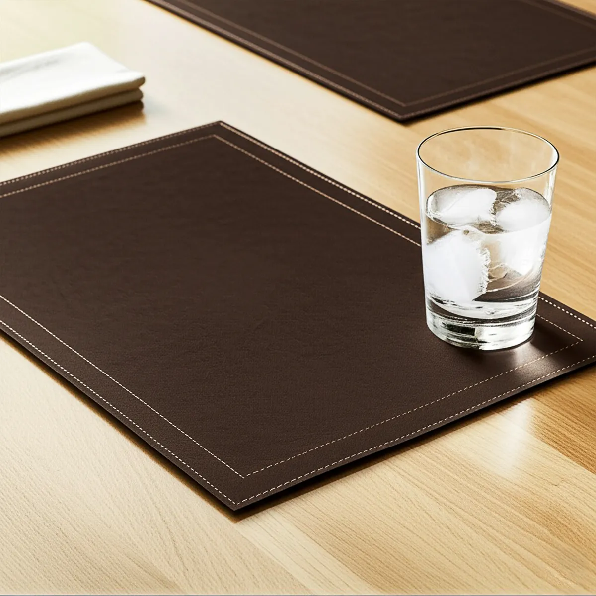 BASEMENT HOME - Individual Rectangular Basement Home Clásico Café