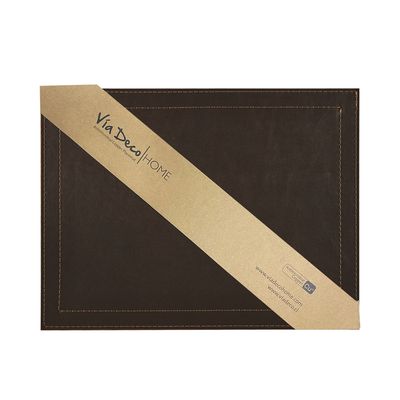 Imagen 2 del producto Individual Rectangular Clásico Café