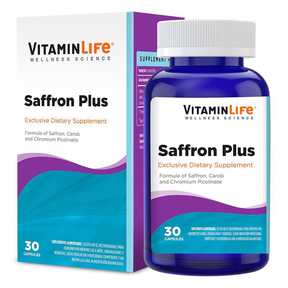 VITAMIN LIFE - Vitamin Life Saffron Plus X30 Capsulas