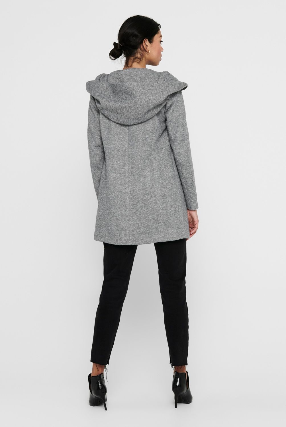 ONLY - Abrigo Capucha Mujer