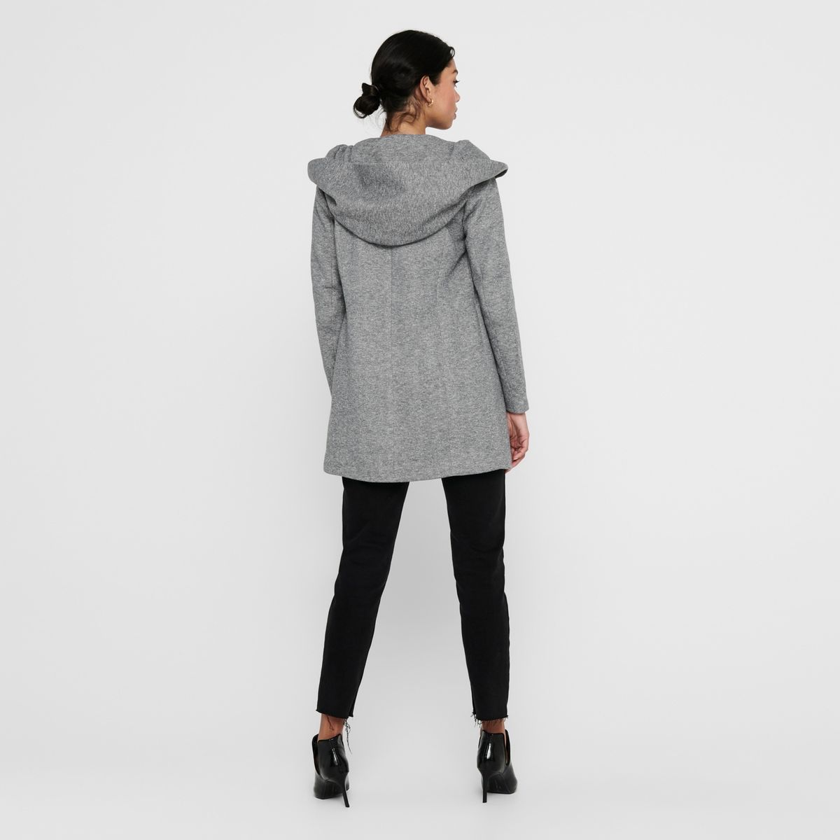 ONLY - Abrigo Capucha Mujer