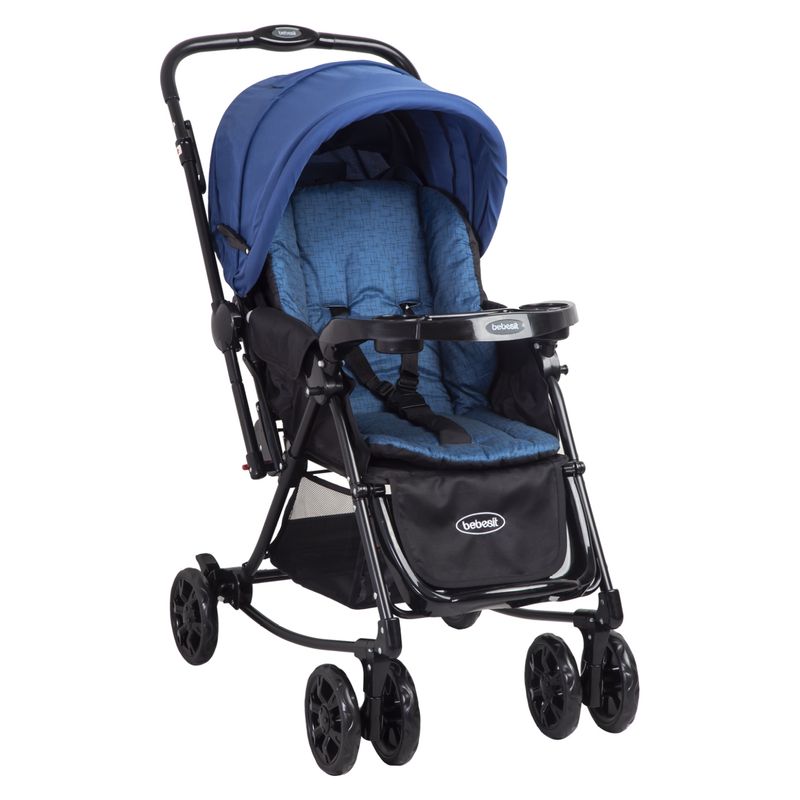 BEBESIT - Coche Cuna Balancin SX Azul Bebesit
