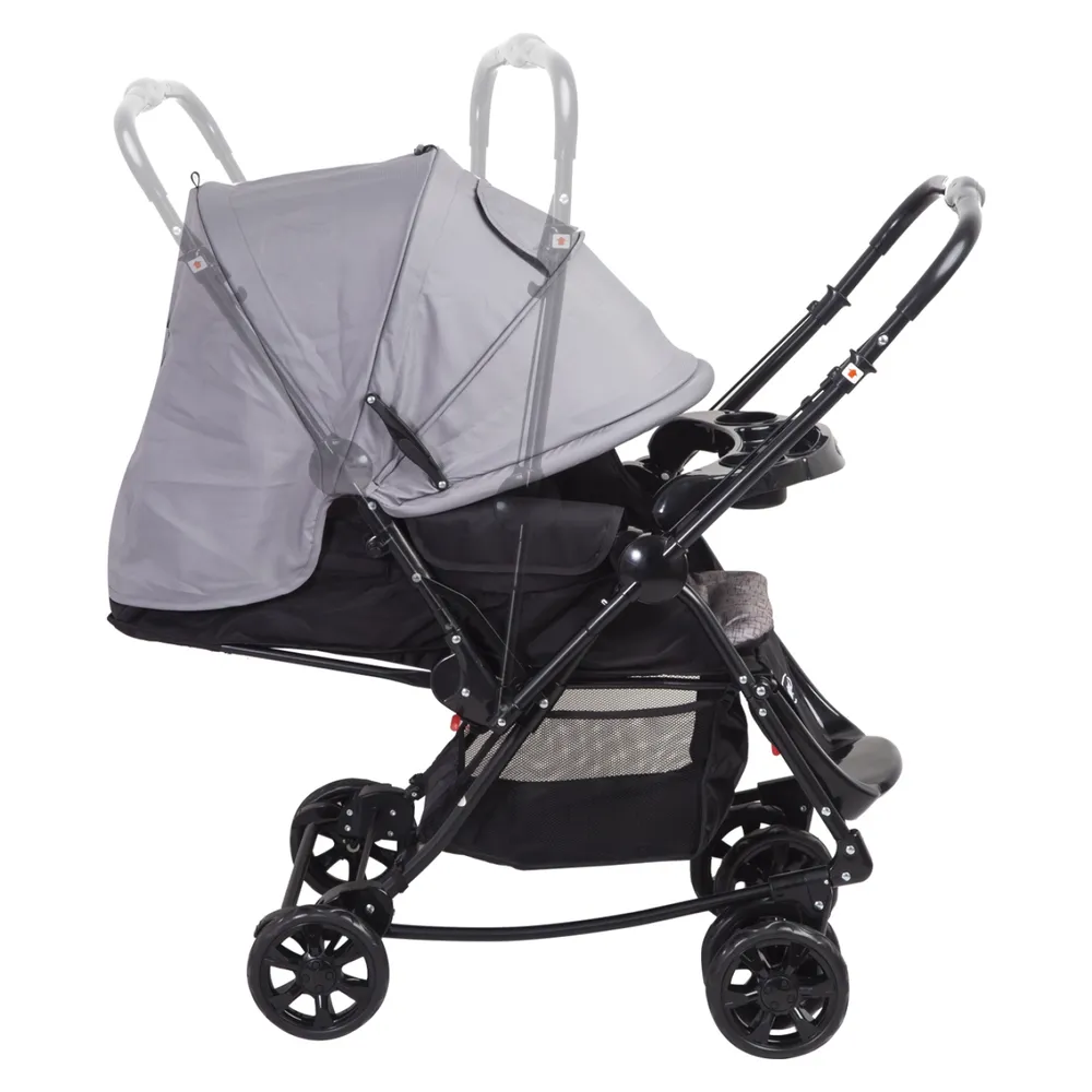 Coche Cuna Balancin SX Gris, foto 5