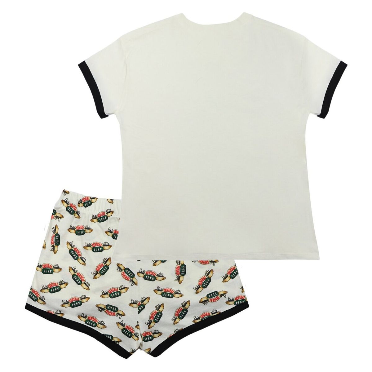  - Pijama Mujer Logo Blanco Friends