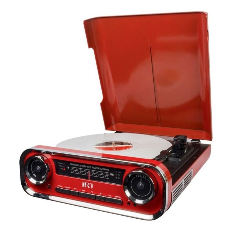 IRT - Tornamesa Tocadiscos De Vinilo IRT Vintageca