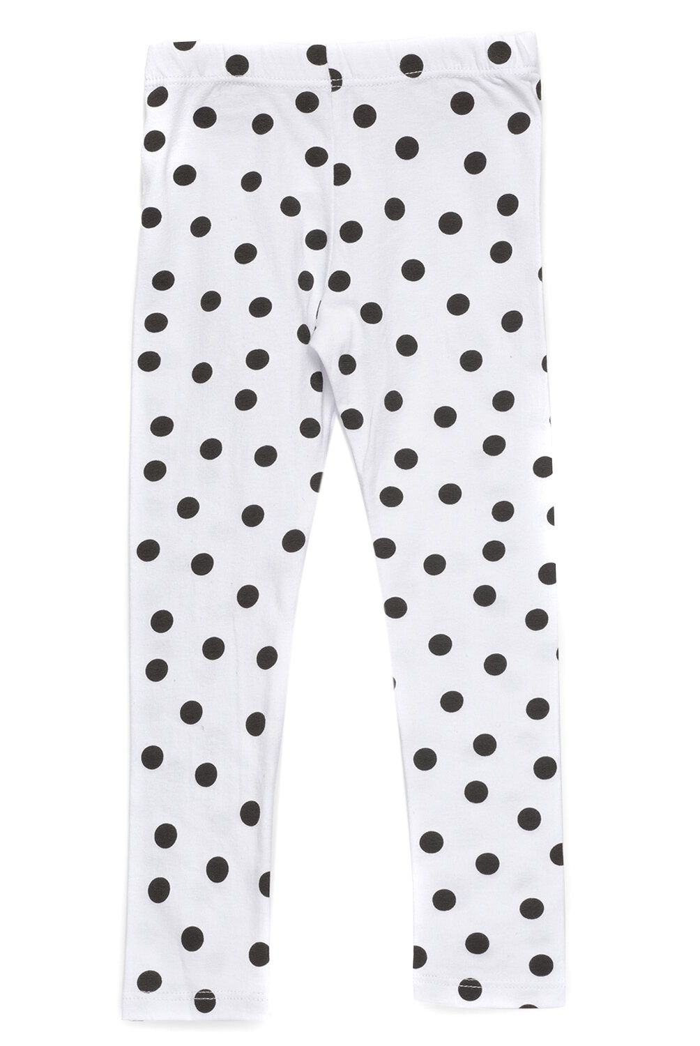 COYOTE KIDS - Calza Blanca Puntos Negros