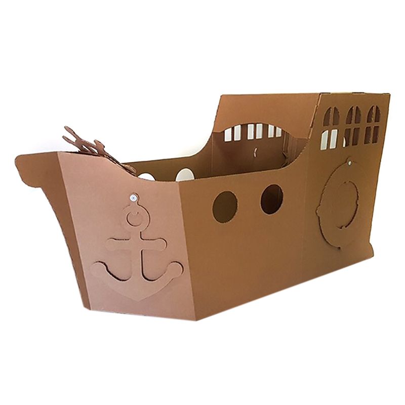 MUNDO CARTON - Barco Grande de Carton - Caleuche