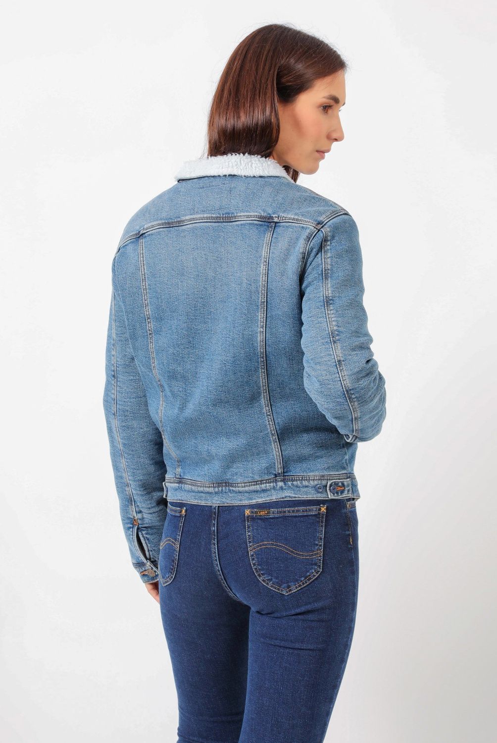 LEE - Chaqueta de jeans mujer