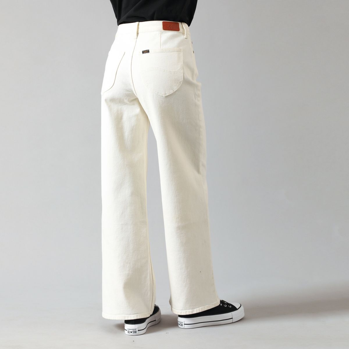 LEE - Lee Jeans Wide Leg Tiro Alto Mujer