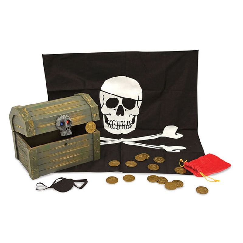 MELISSA & DOUG - Cofre Pirata de Madera Melissa & Doug