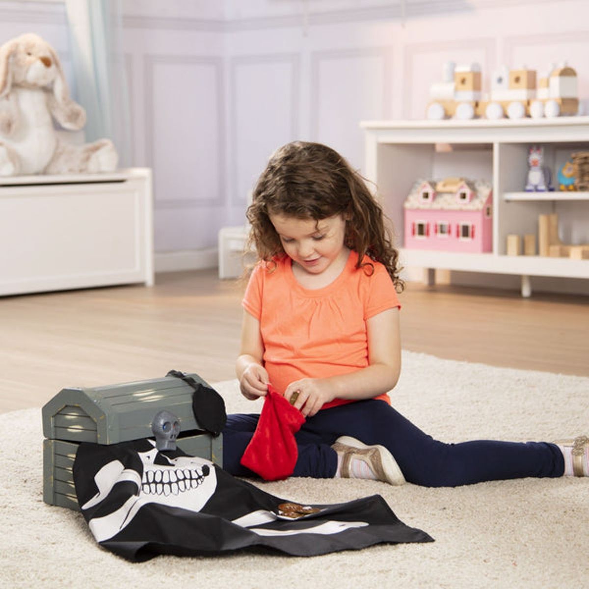 MELISSA & DOUG - Cofre Pirata de Madera Melissa & Doug