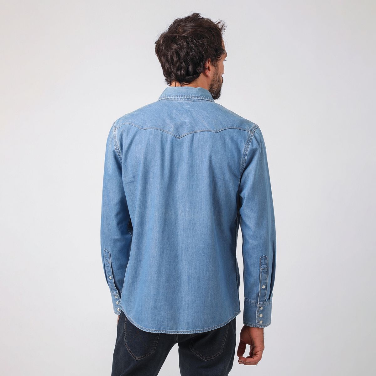 WRANGLER - Camisa denim hombre