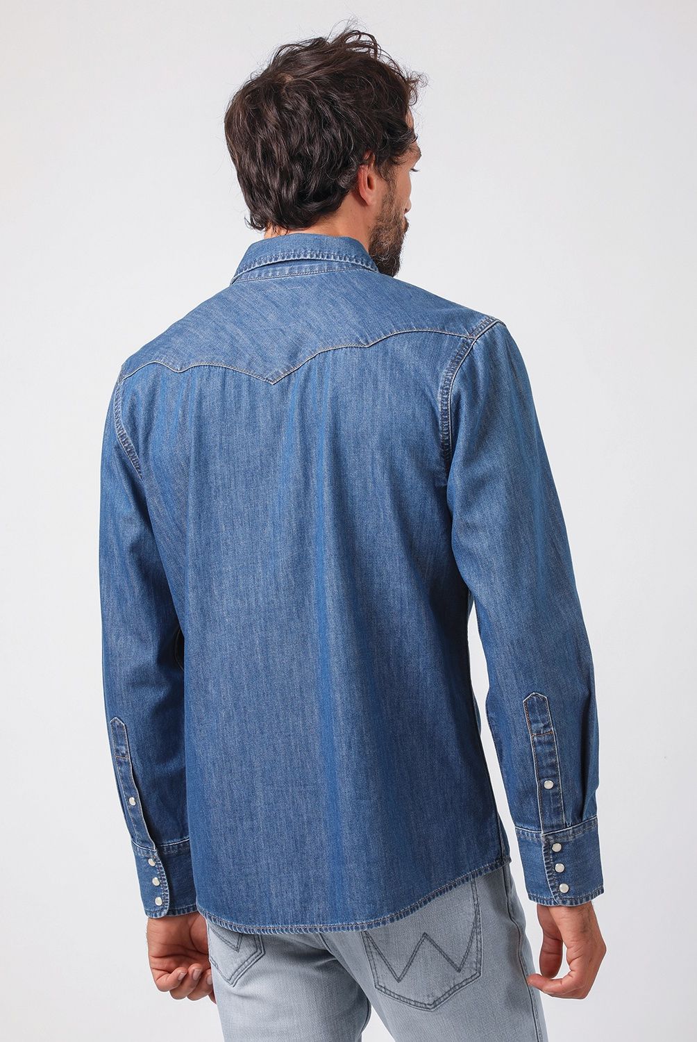 WRANGLER - Camisa denim hombre