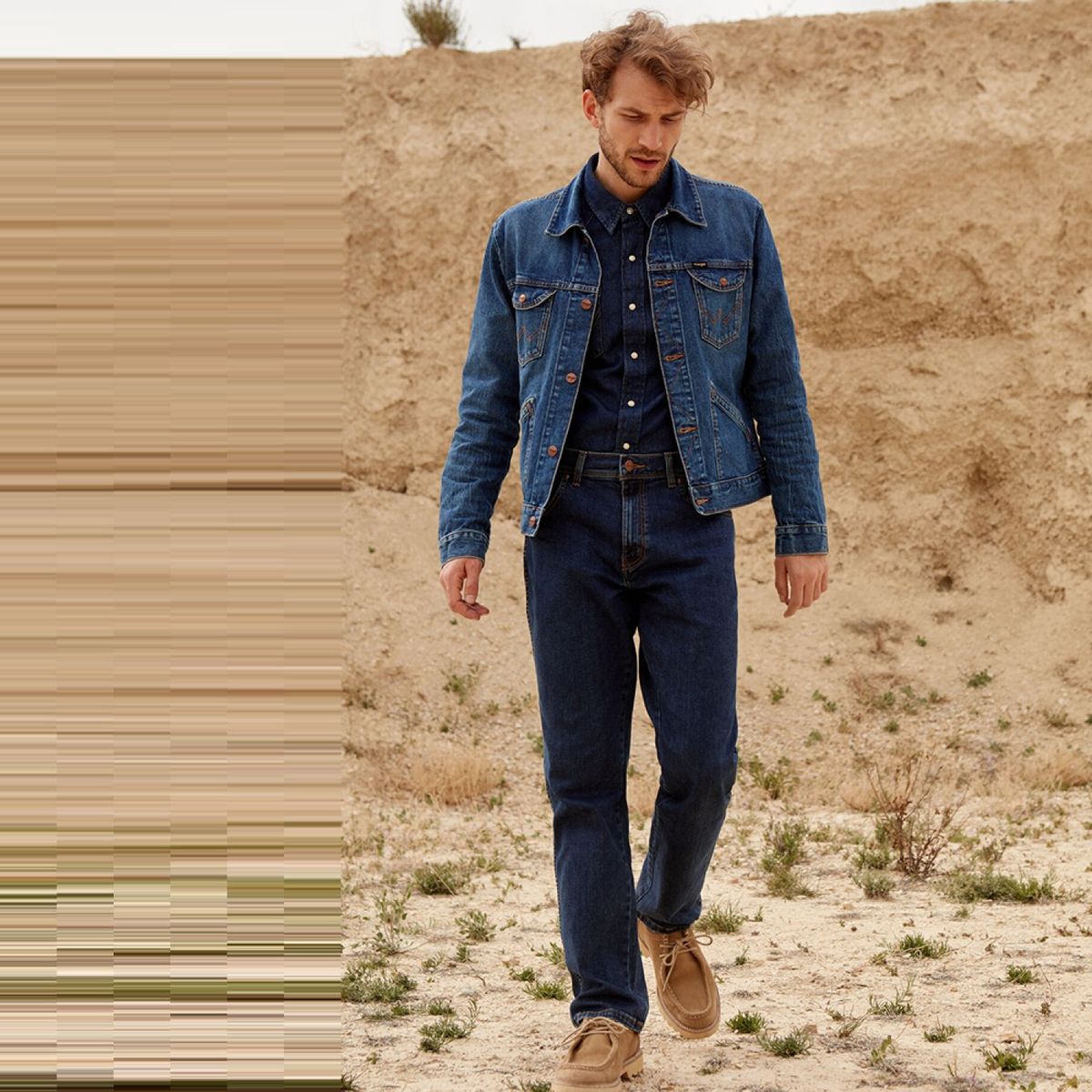 WRANGLER - Wrangler Jeans Regular Fit Hombre