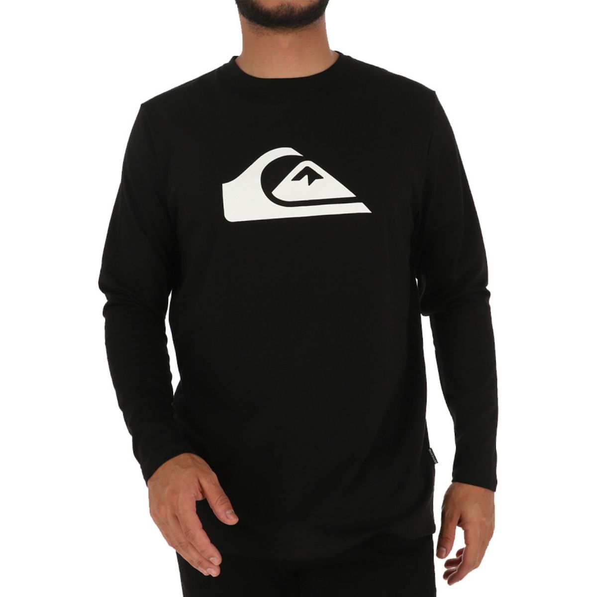 QUIKSILVER - Quiksilver Polera Manga Larga Algodón Hombre