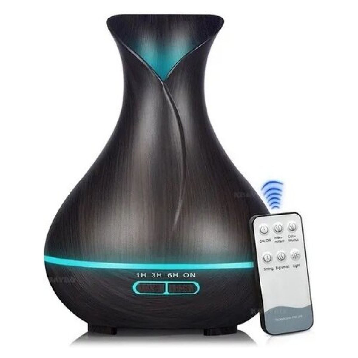 GENERICO - Humidificador De Aroma Madera Cuello Largo 350ml