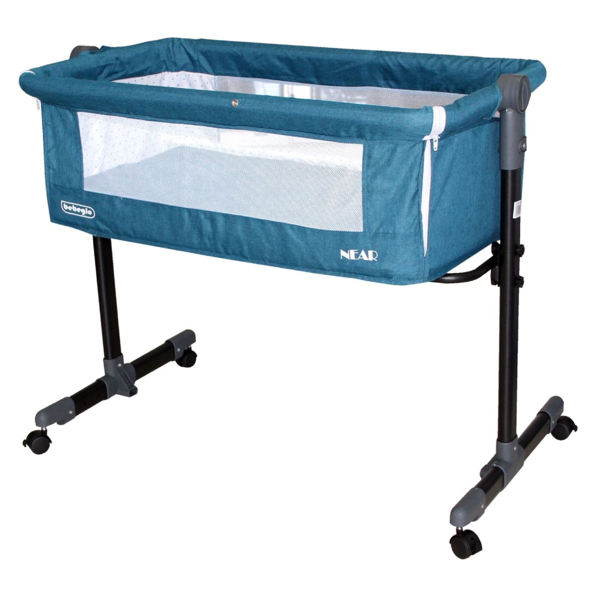 BEBEGLO - Cuna Colecho Mecedor Near Turquesa Bebeglo