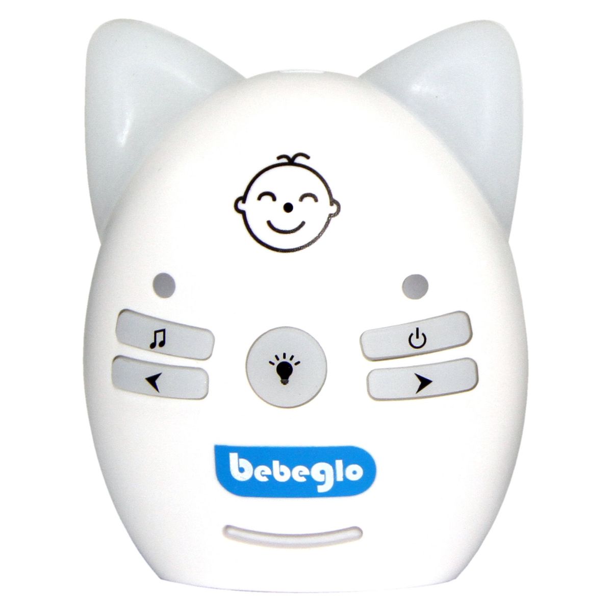 BEBEGLO - Monitor Inalámbrico de Adio para Bebe Blanco Bebeglo