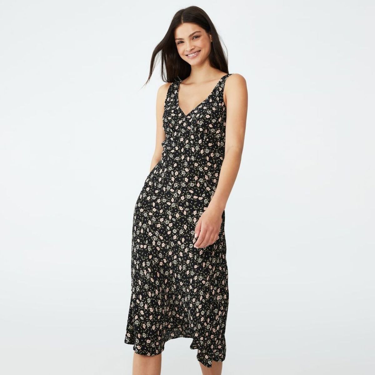 COTTON ON - Cotton On Vestido Midi Mujer