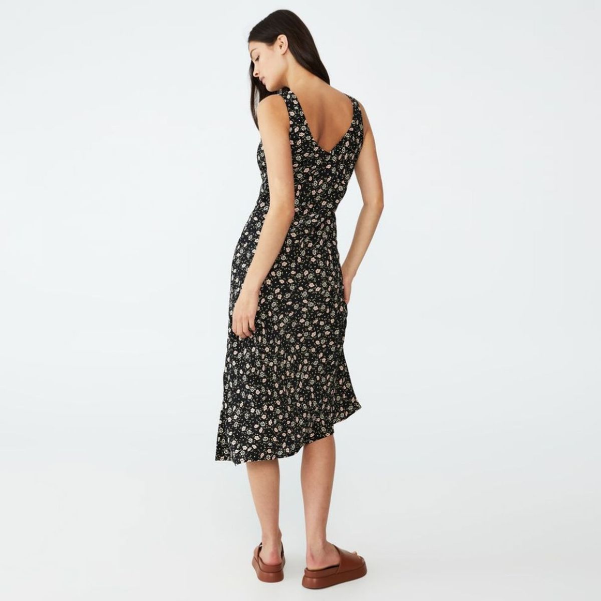 COTTON ON - Cotton On Vestido Midi Mujer