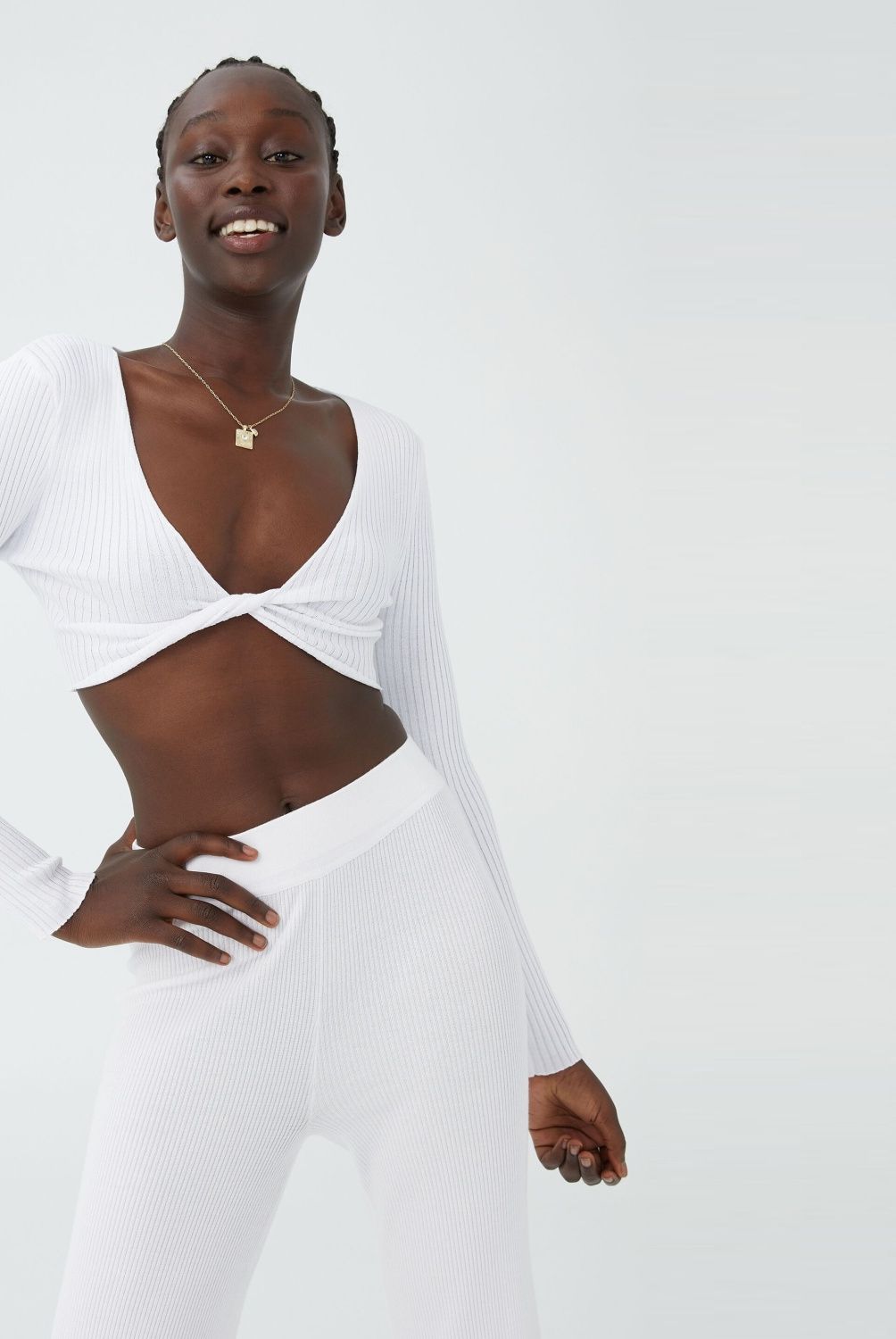 COTTON ON - Crop Top Manga Larga Mujer Cotton On