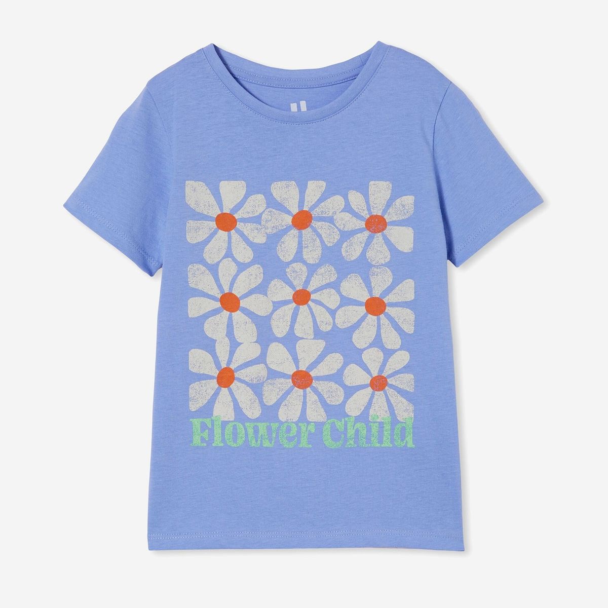 COTTON ON - Polera Algodón Manga Corta Niña Cotton On