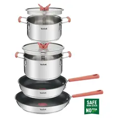 TEFAL - Batería De Cocina Optispace 6 Piezas