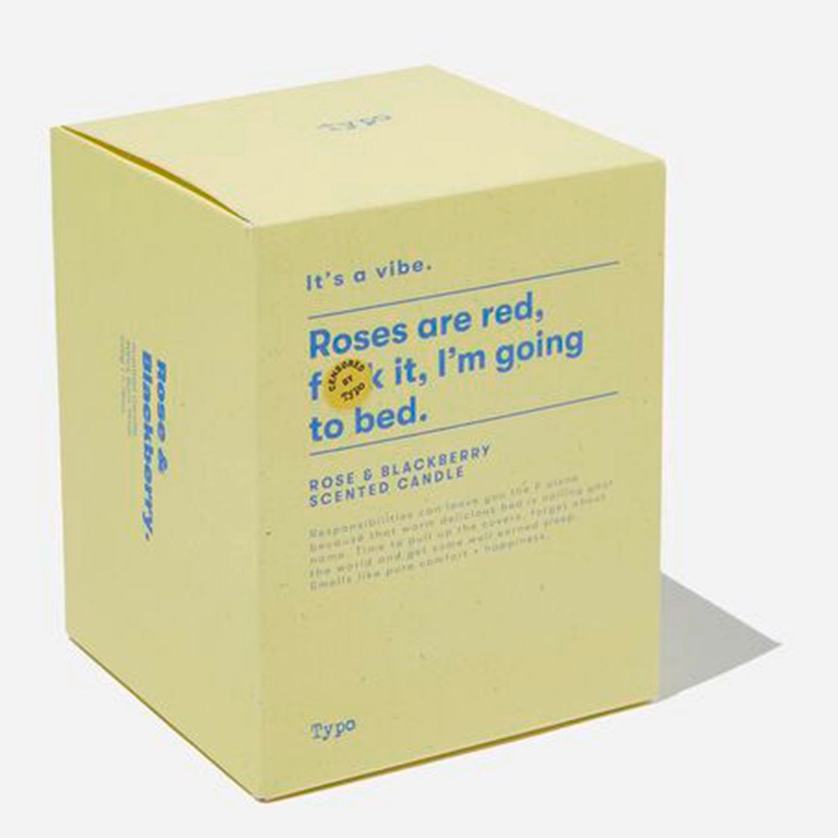 TYPO - Vela Aromática Its a Vibe Typo