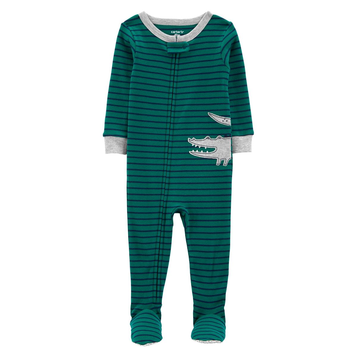 CARTER'S - Pijama Algodón Aplicación Cocodrilo Bebe Niño Carter´s